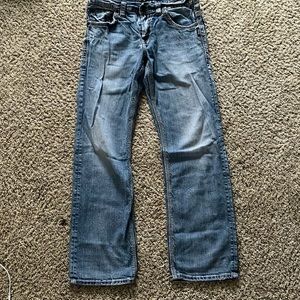 Mens Gordie Silver Jeans 33/34